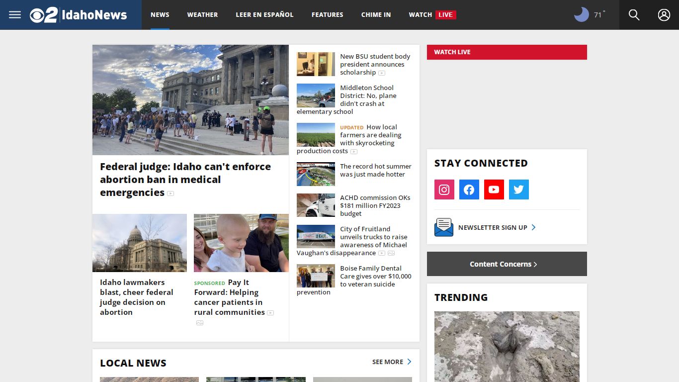 Boise News, Weather, Sports, Breaking News | KBOI